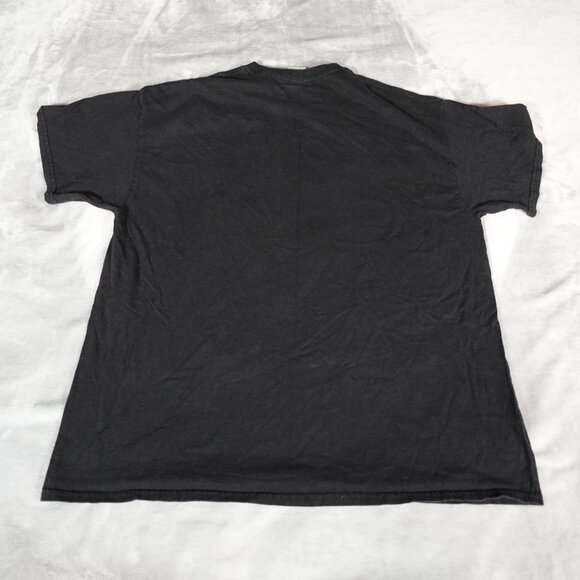 Vintage I Love Ghost Hunting T Shirt Mens XL Heart Skull Grunge Faded Black Y2K - Picture 6 of 8